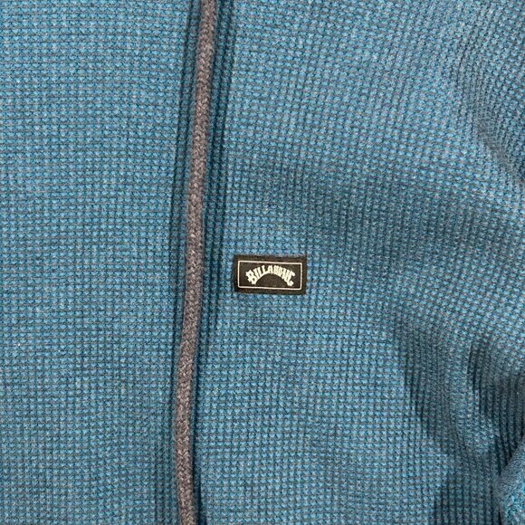 NEW Billabong Men's Size XL Thermal Pullover Waffle Knit Hoodie NWT - Picture 3 of 13